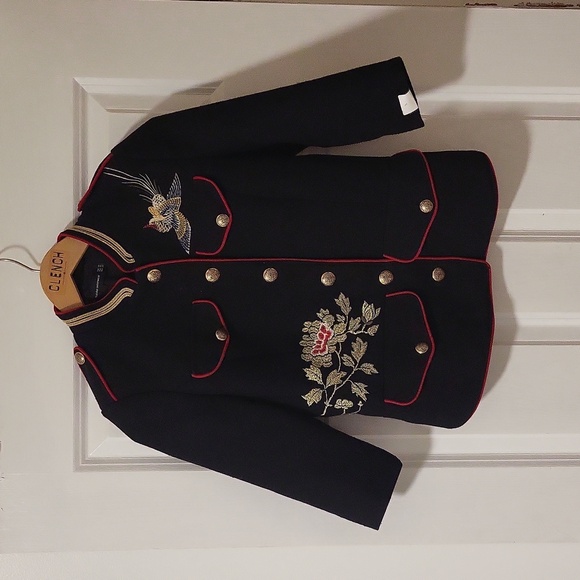 Zara Military  style embroidered - Picture 2 of 7